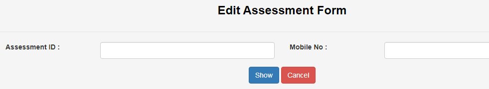 Edit PM Awas Yojana Application Form