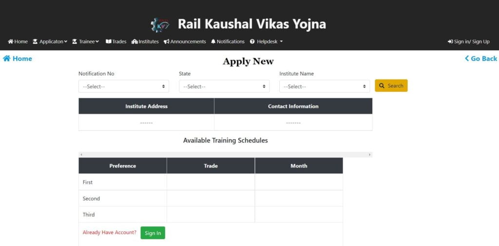 Rail Kaushal Vikas Yojana