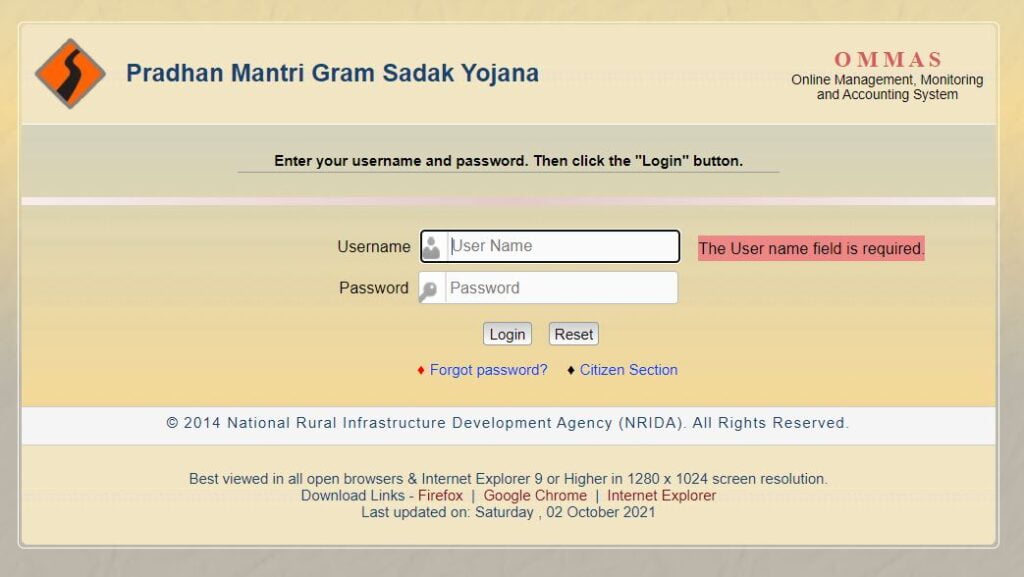 Pradhan Mantri Gram Sadak Yojana