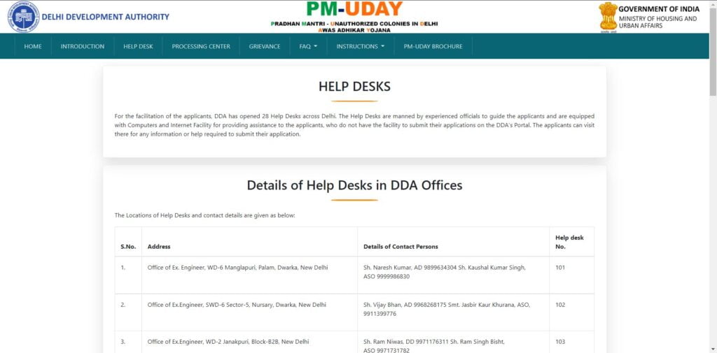 Help Desk