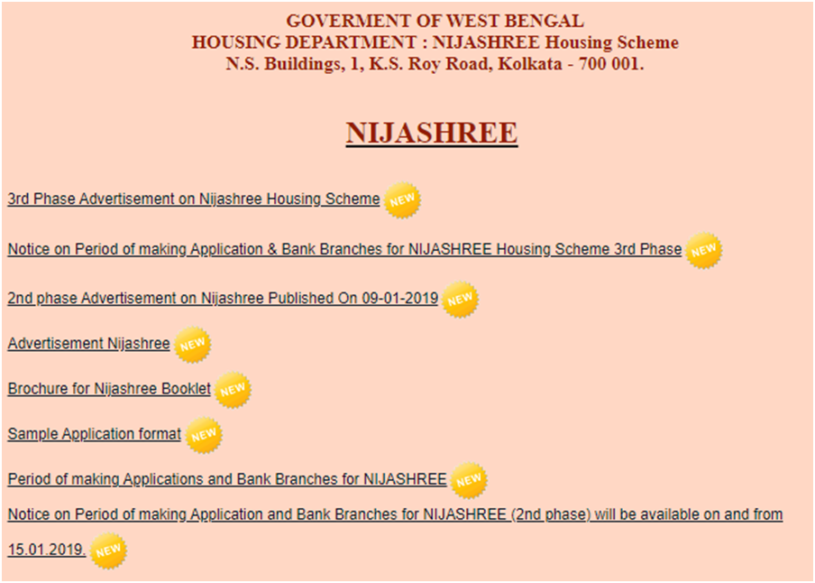 WB Nijashree Housing Scheme