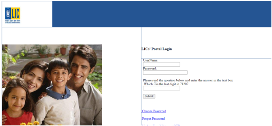 LIC Merchant Portal