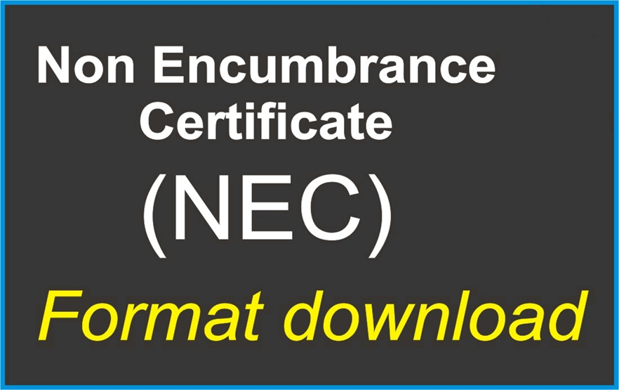 Non Encumbrance Certificate